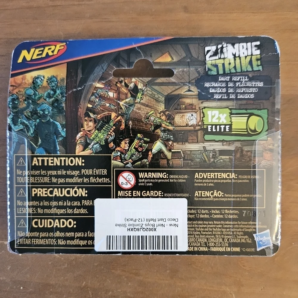 Nerf Zombie Strike Darts 12 Pack